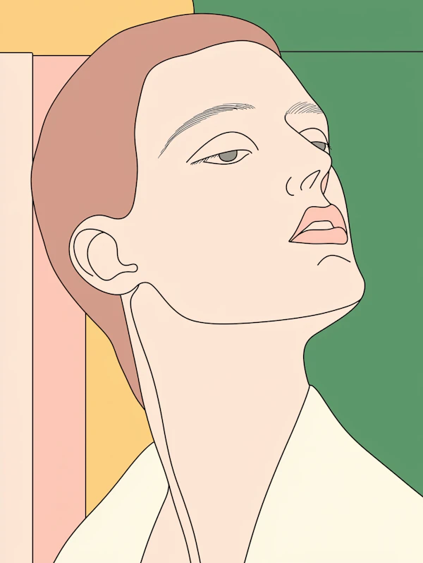 Minimalist Abstract Portrait