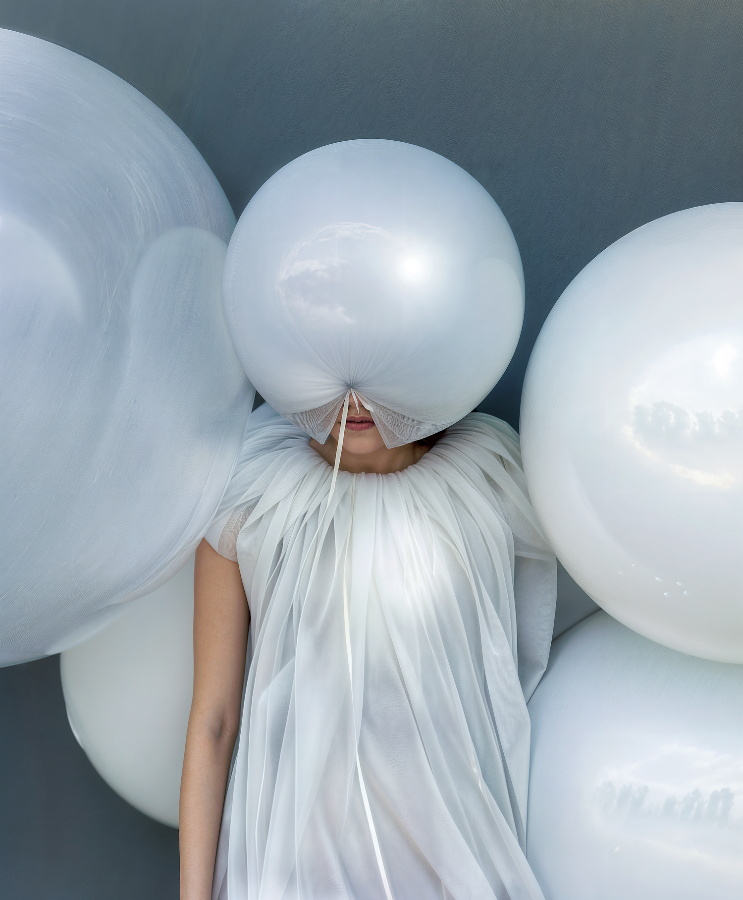 Ethereal Balloon Portrait