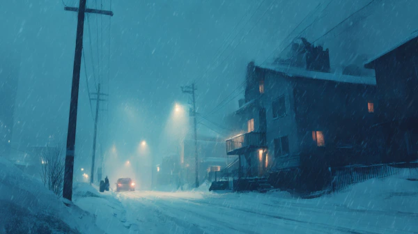 Serene Winter Night