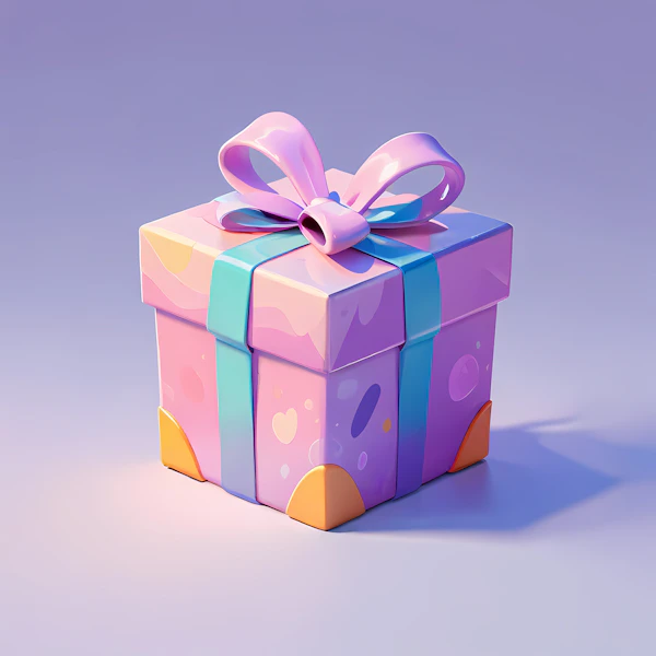 Pastel Gift Box