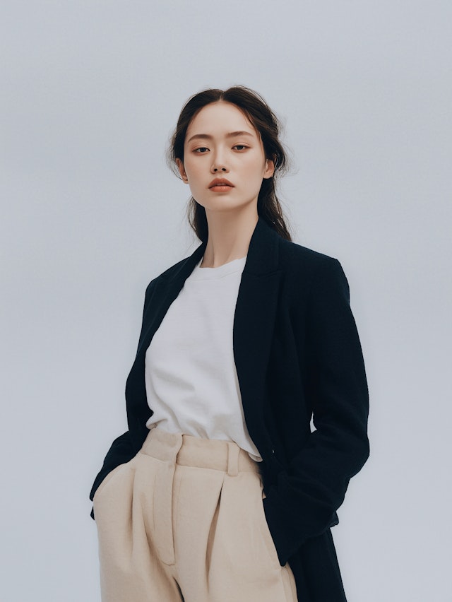 Minimalist Fashion Portrait