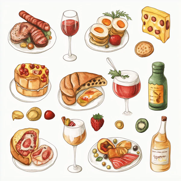 Gourmet Food Grid