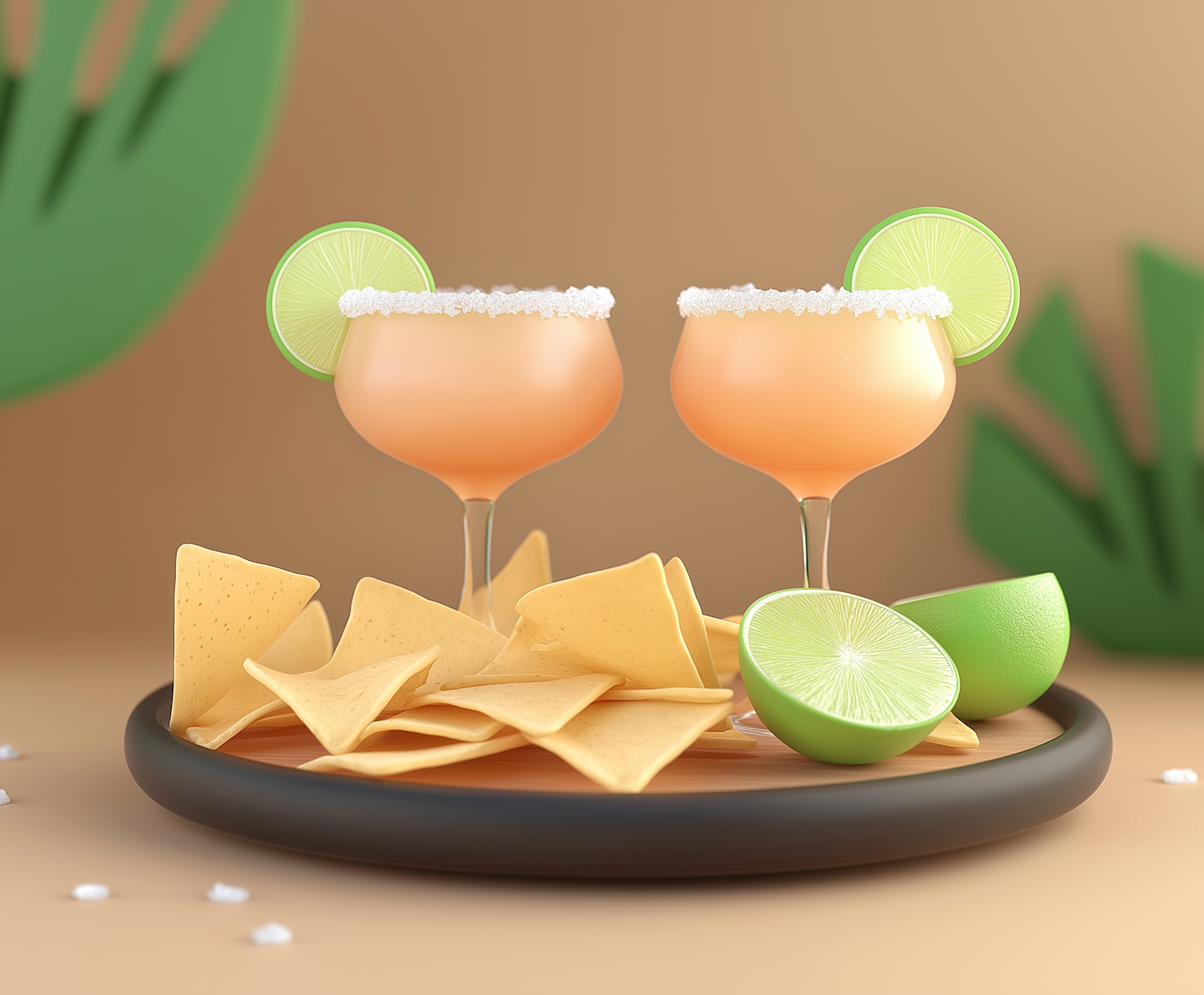 Margarita Glasses Composition