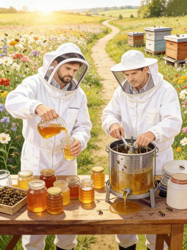 Beekeeping in Wildflowers