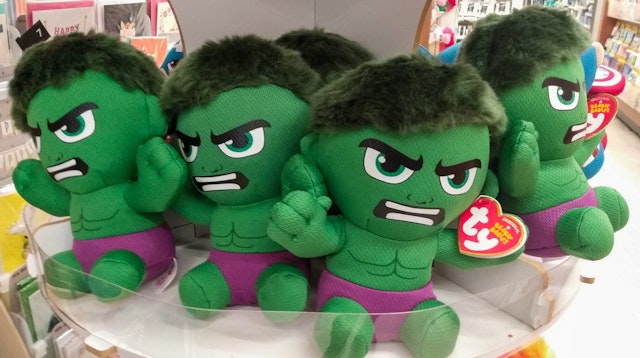 Green Superhero Plush Toys