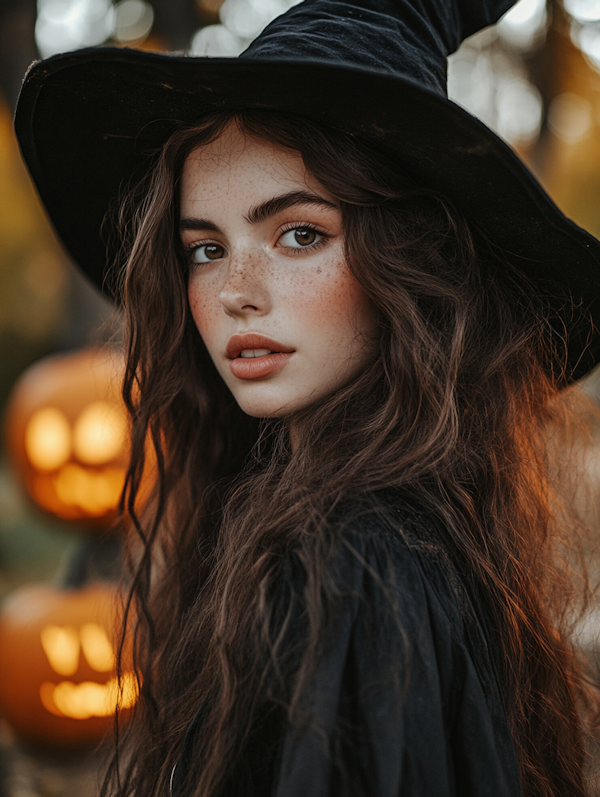 Halloween Witch Portrait