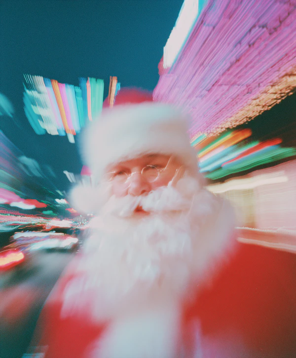 Festive Santa Scene