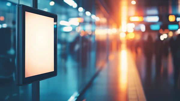 Futuristic Display Screen