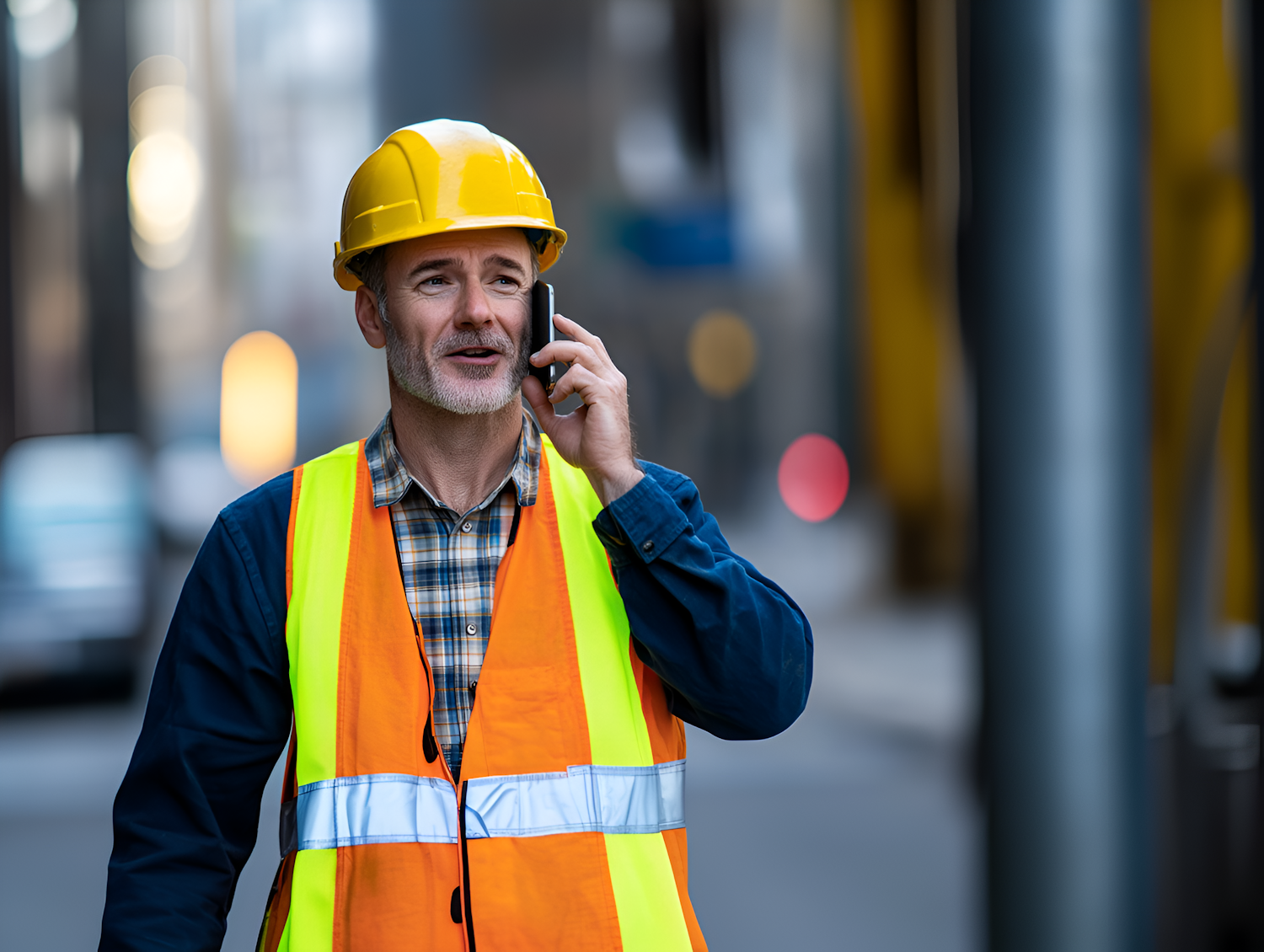 Construction Worker on Call