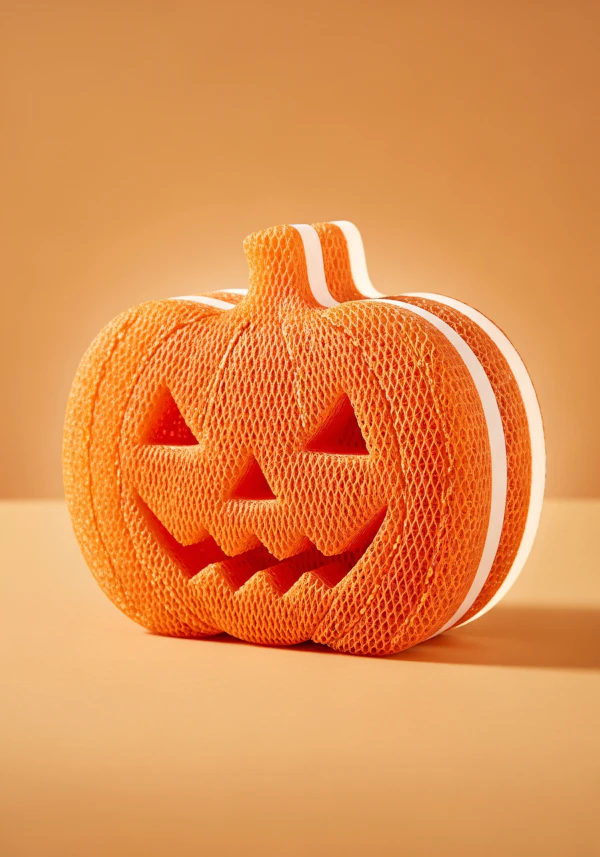 Mesh Jack-o'-Lantern