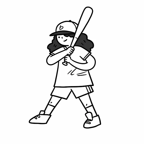 Baseball Player Sketch