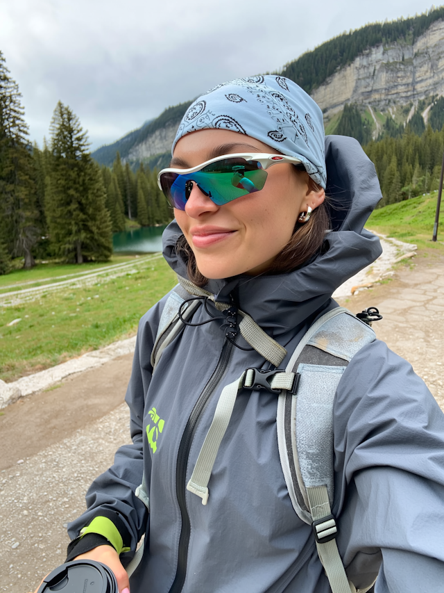 Woman Hiking in Nature