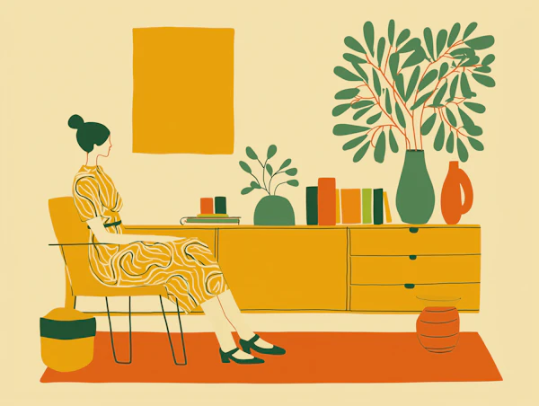 Modern Interior Illustration