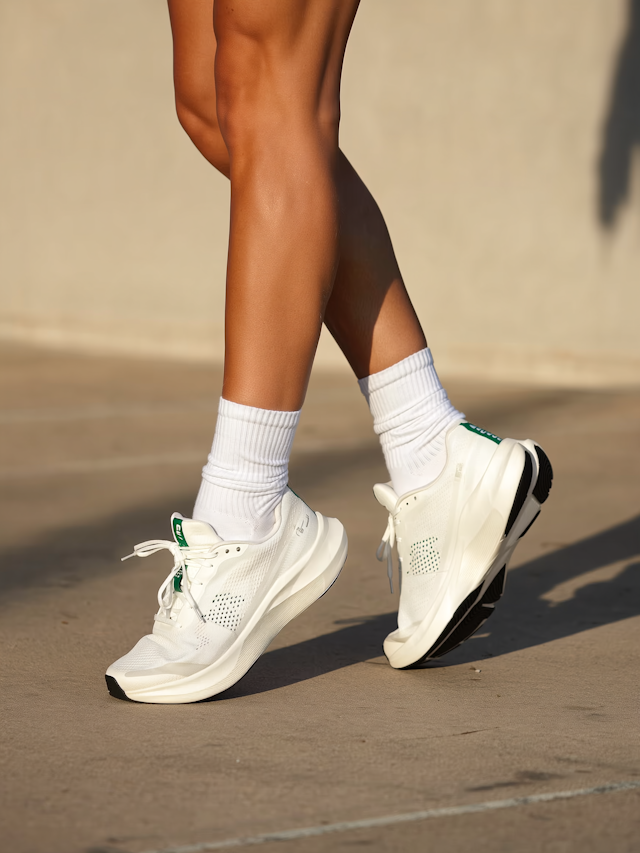 Athletic Shoes Close-Up