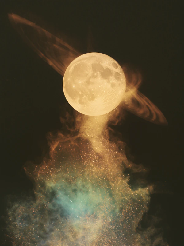 Celestial Moon Rings