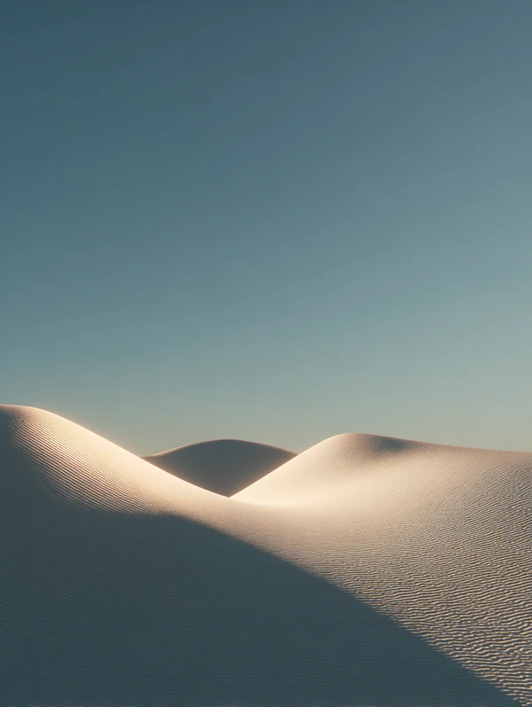 Golden Desert Dunes