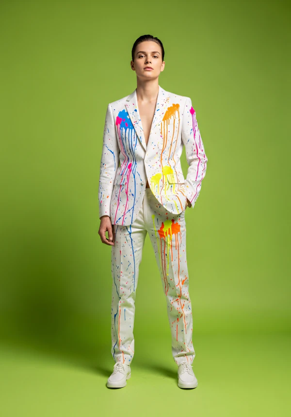 Colorful Suit Portrait