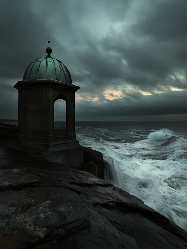 Dramatic Coastal Scene