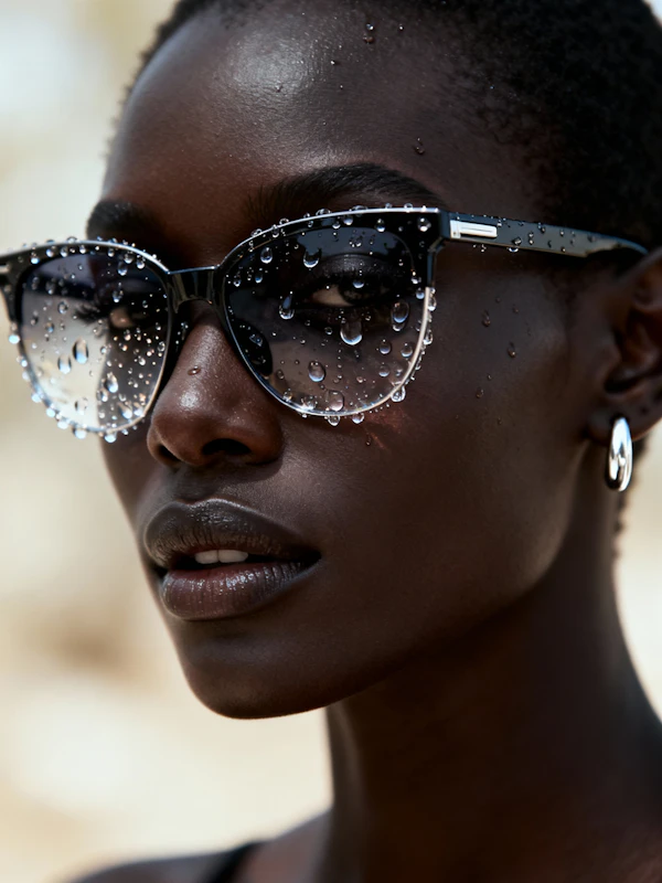 Stylish Portrait Close-Up
