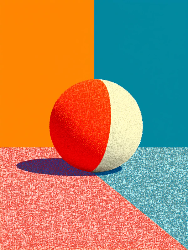Abstract Sphere Art