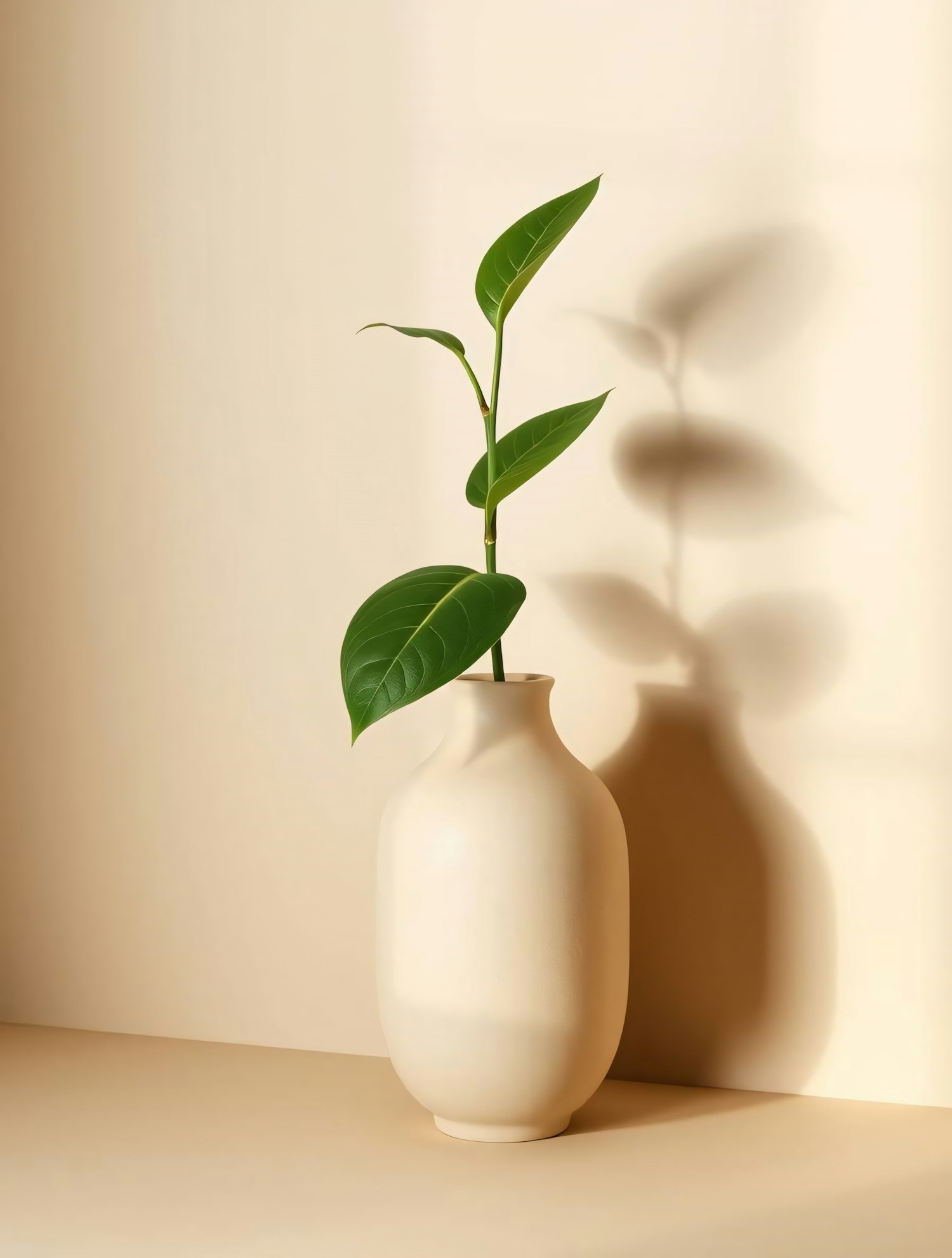 Minimalist Vase Scene