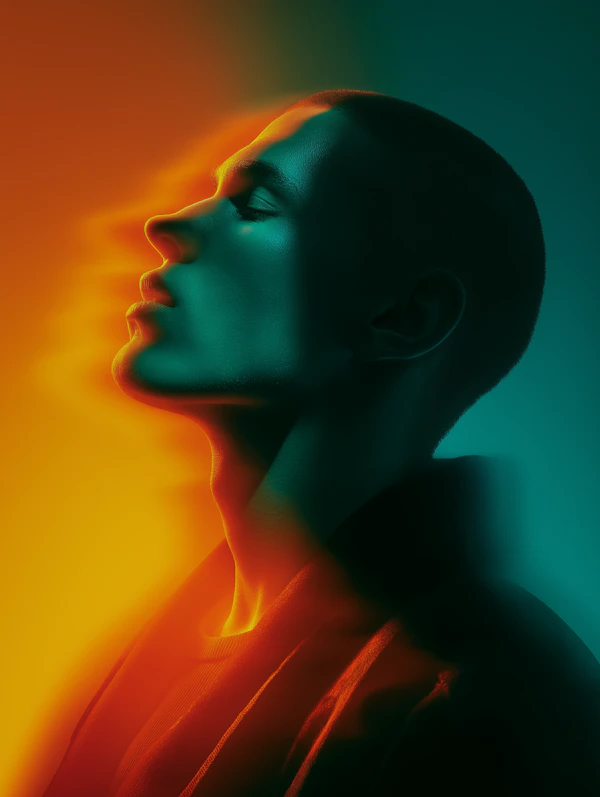 Vibrant Portrait Lighting