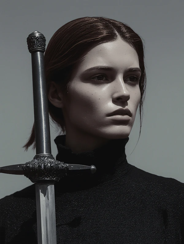 Portrait with Sword