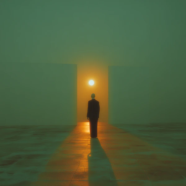 Surreal Green Scene
