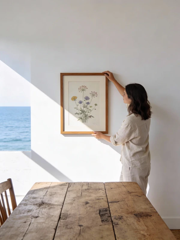 Hanging Botanical Art