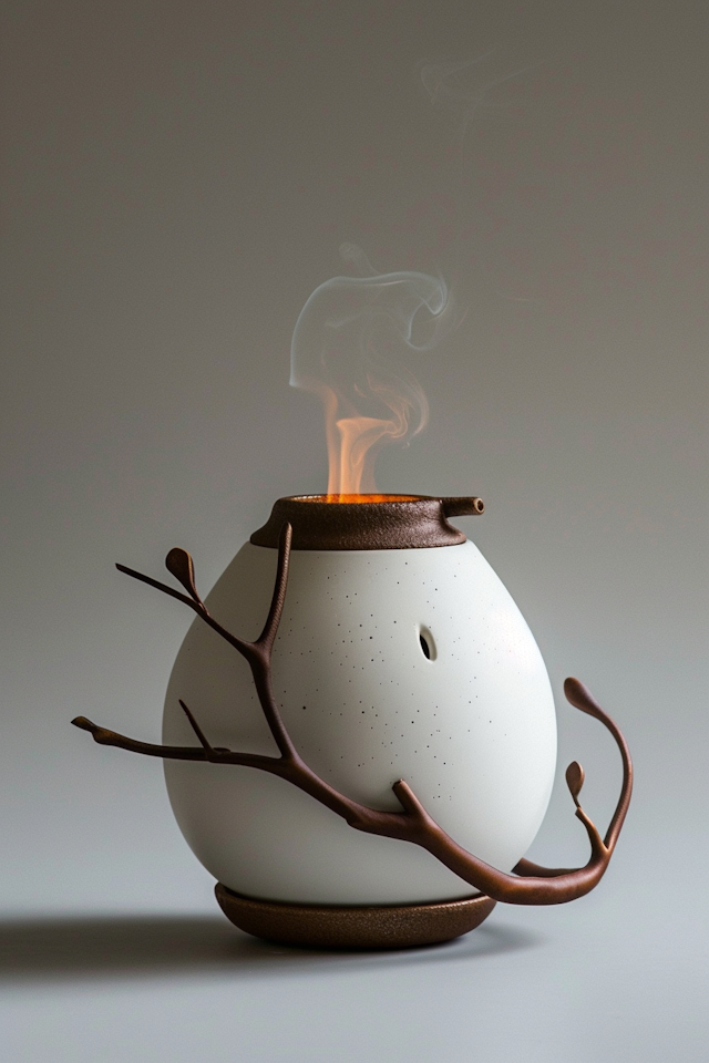 Artistic Diffuser with Smoke