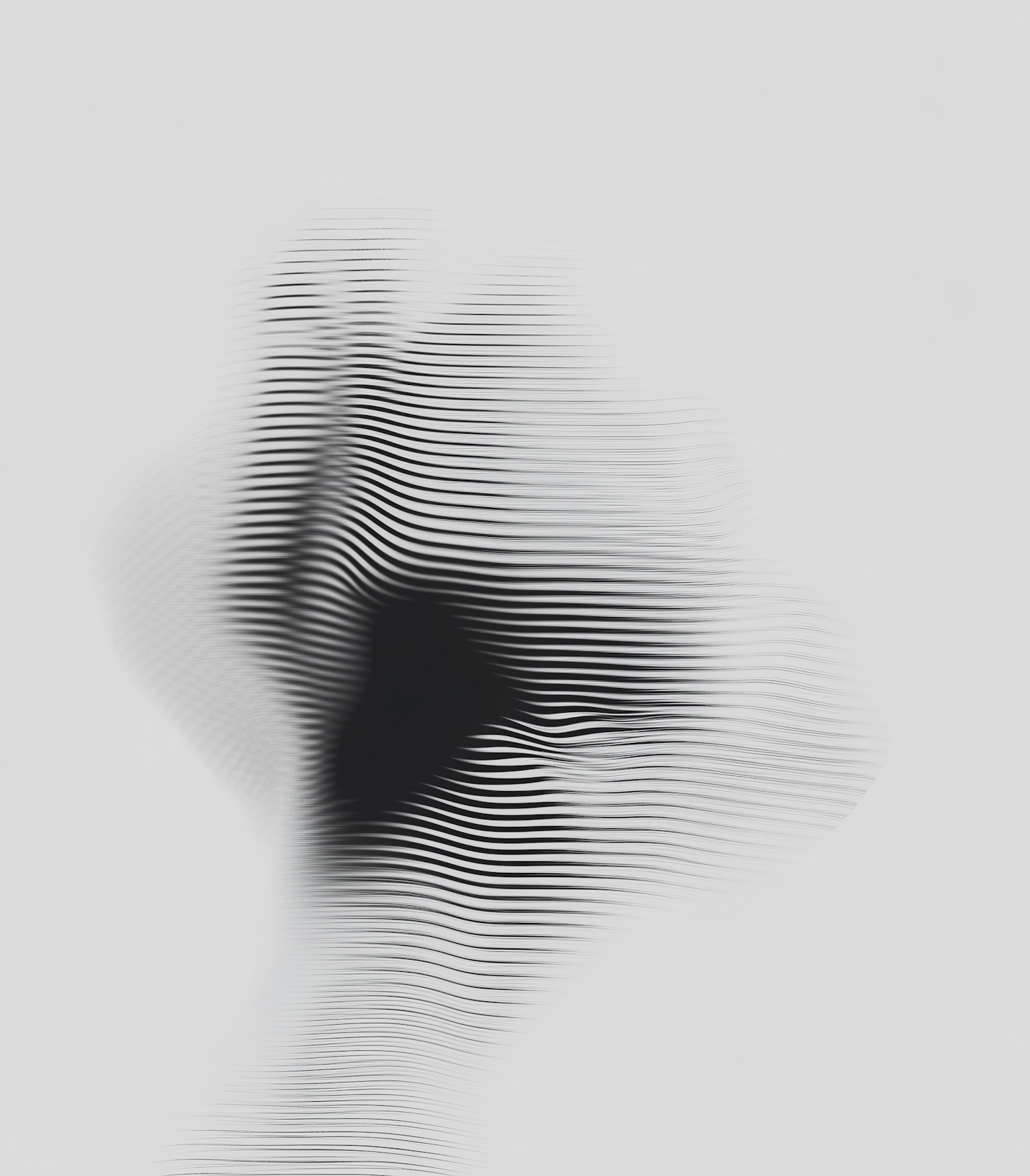 Abstract Black and White Design