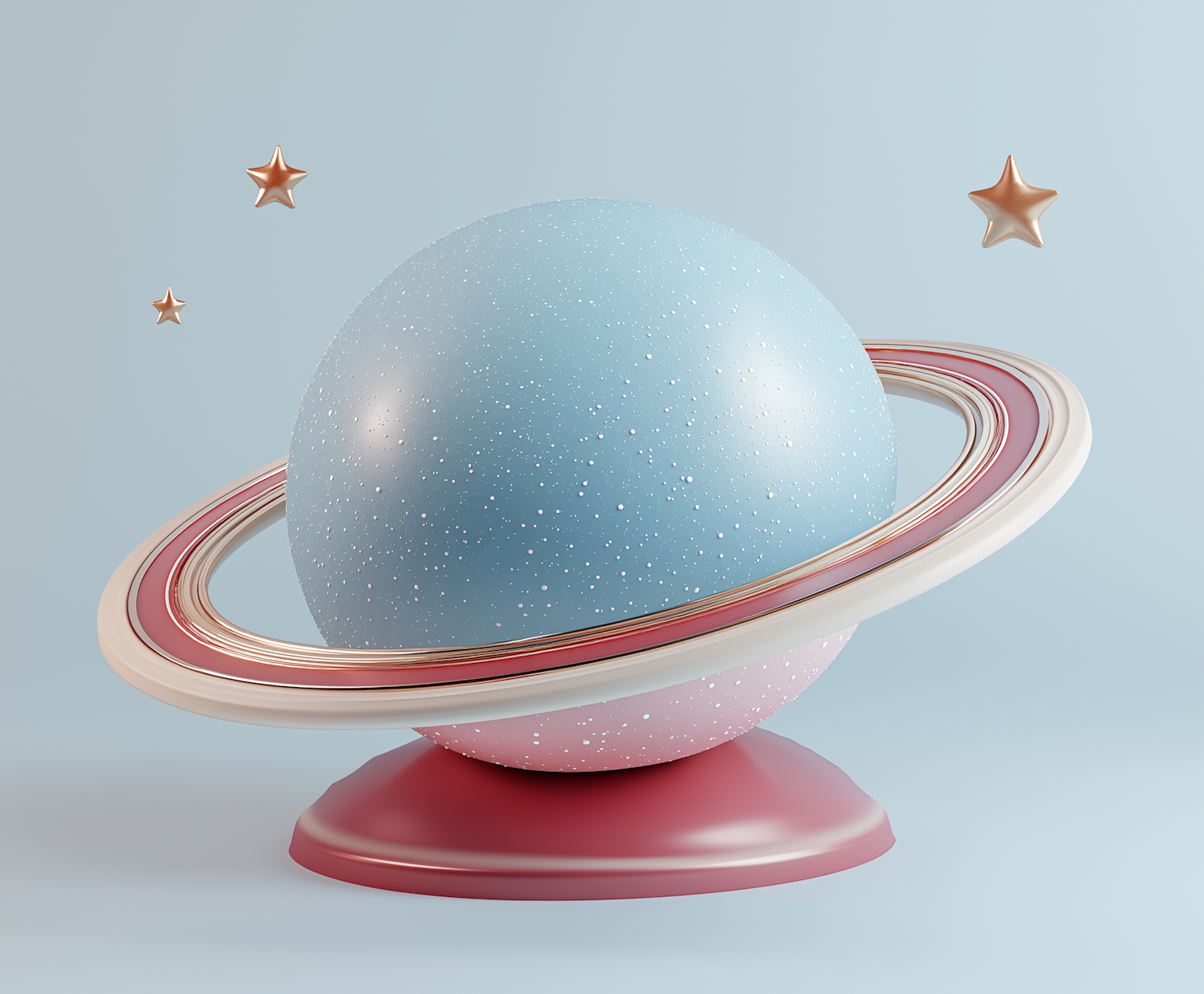 Stylized Celestial Sphere Art