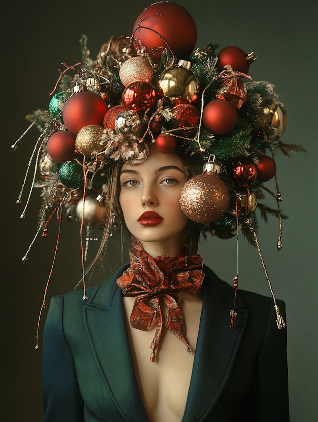 Festive Fashion Portrait