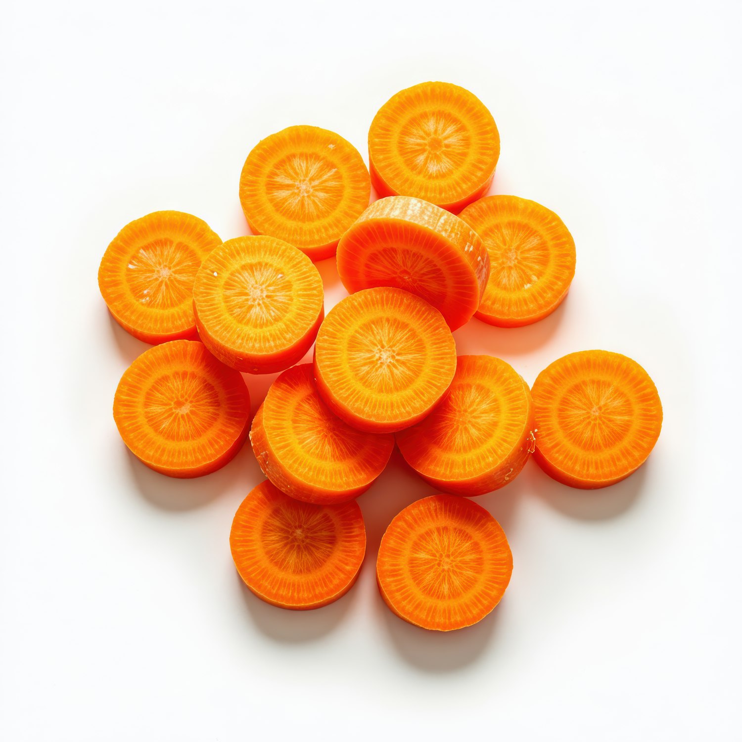 Vibrant Carrot Slices