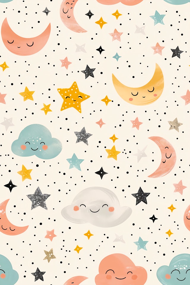 Whimsical Celestial Illustration