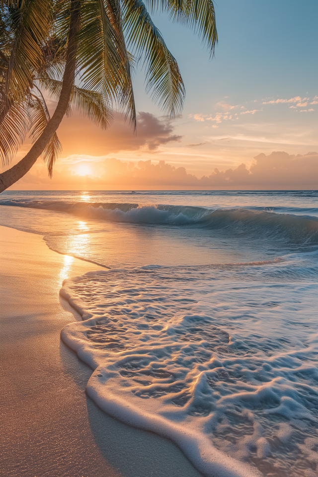 Tranquil Beach Sunrise