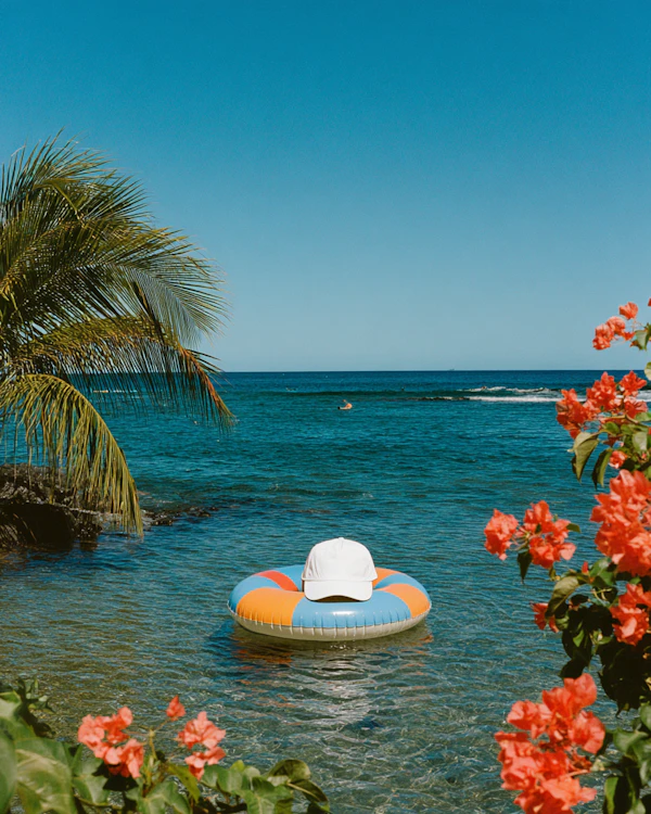 Tropical Beach Scene