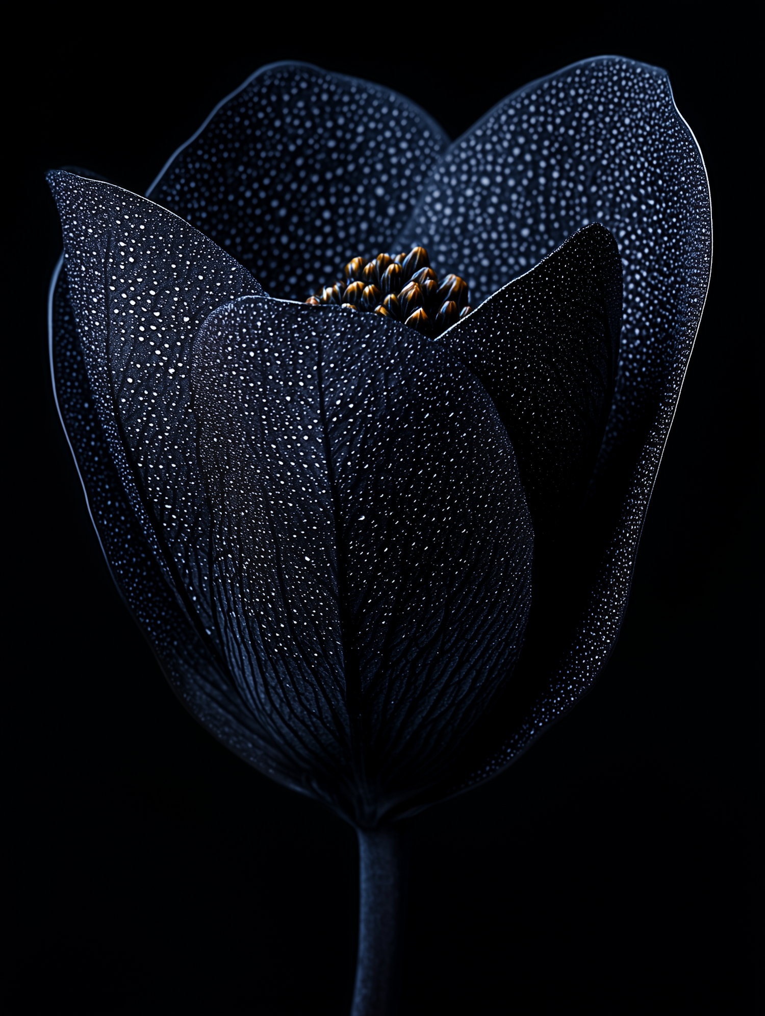 Dramatic Flower Close-Up