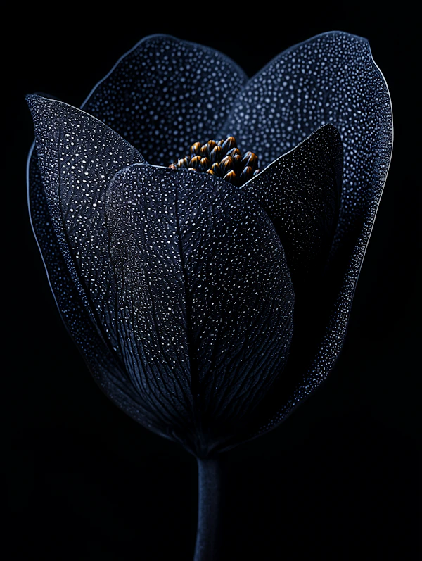 Dramatic Flower Close-Up