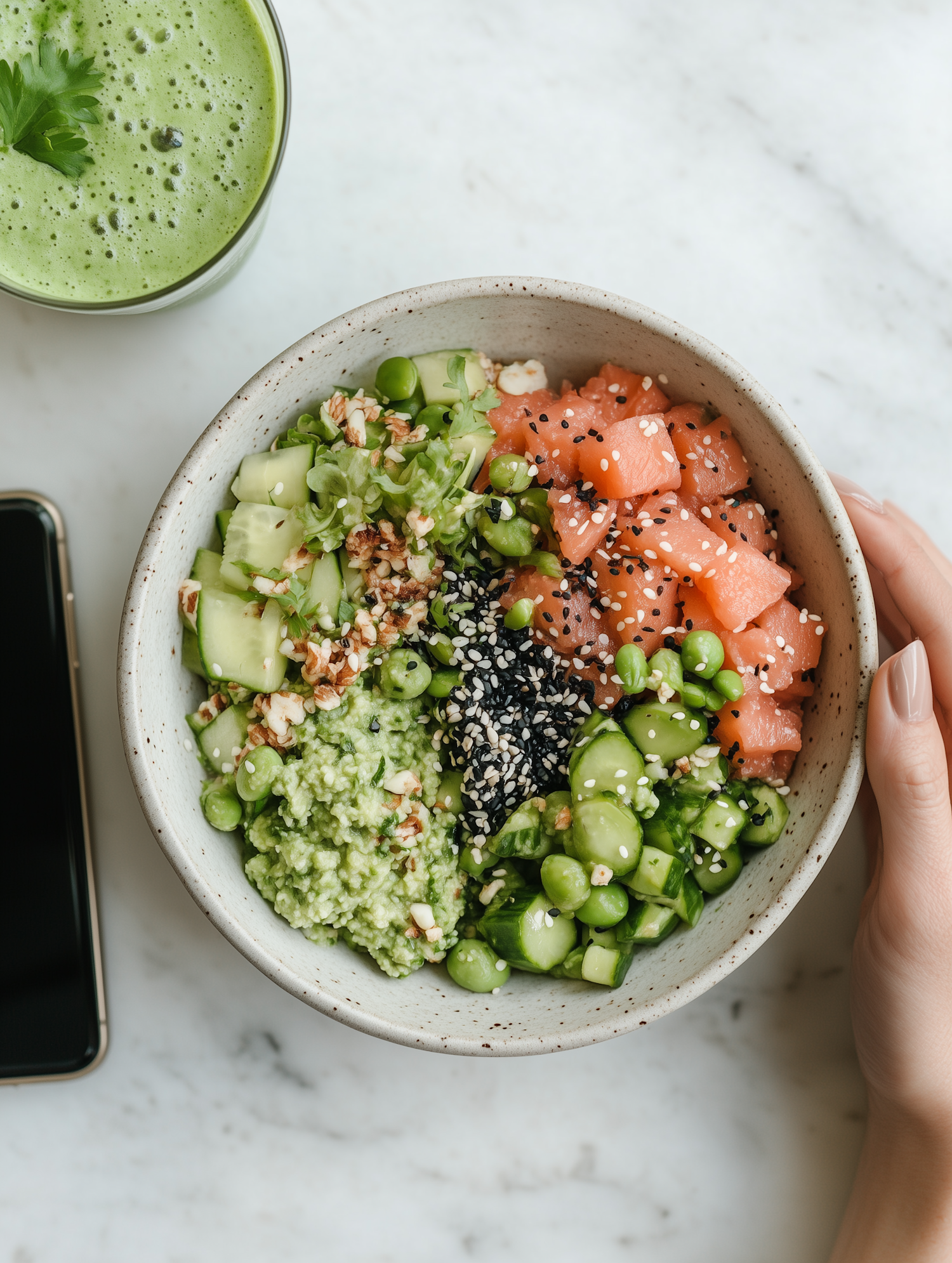 Vibrant Bowl of Fresh Ingredients