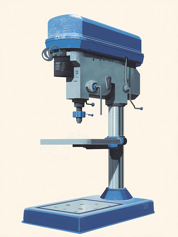 Stylized Drill Press