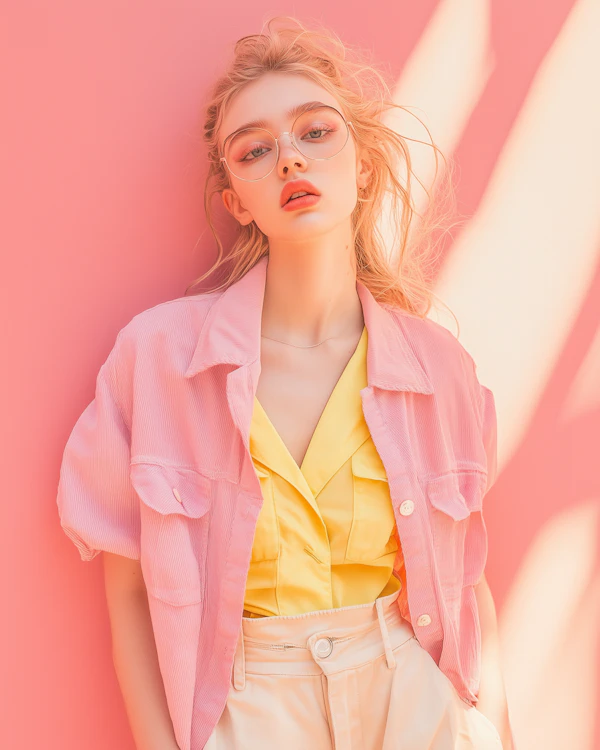 Retro Fashion Portrait