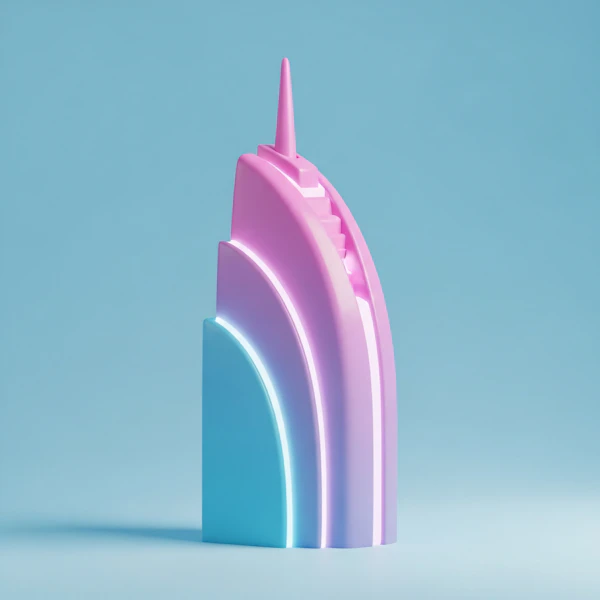 Futuristic 3D Structure