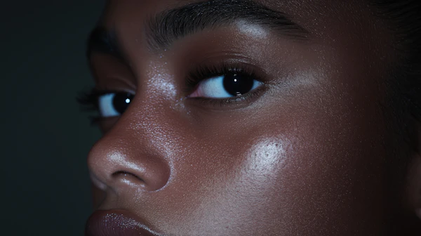 Close-Up Radiant Face