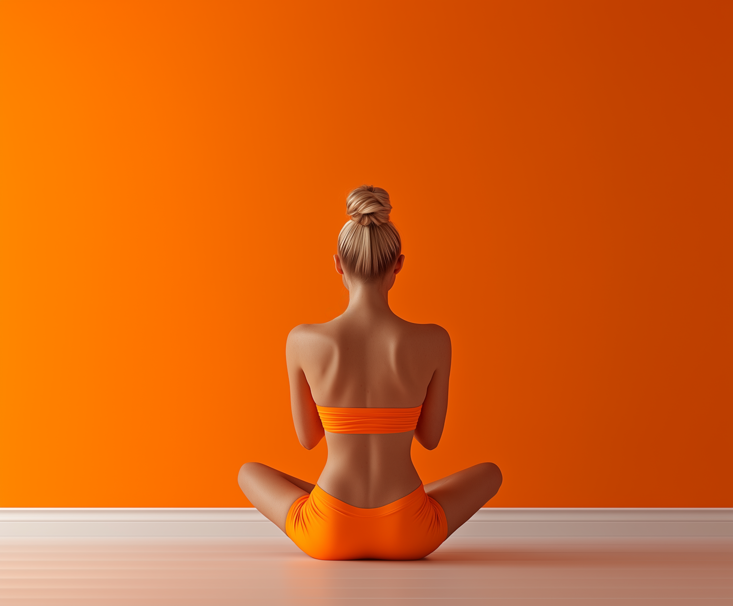 Meditation in Orange