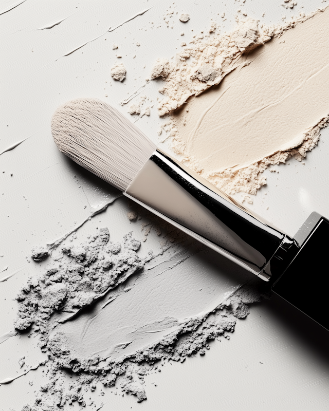 Makeup Brush and Powders