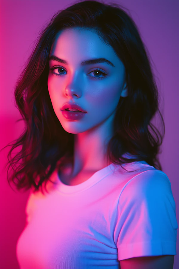 Contemporary Portrait of a Young Woman