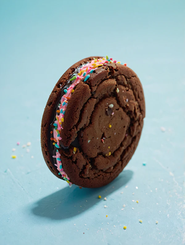 Chocolate Cookie Close-Up
