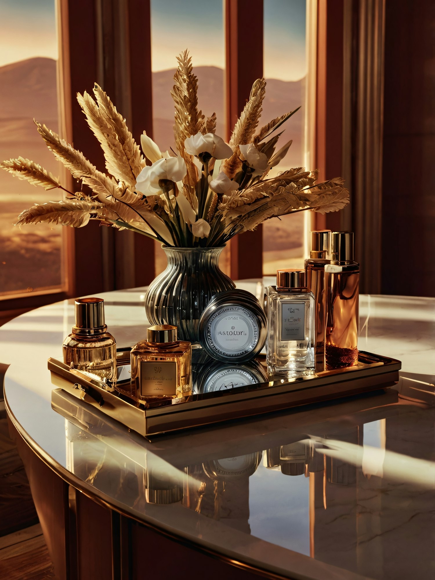 Luxurious Perfume Arrangement