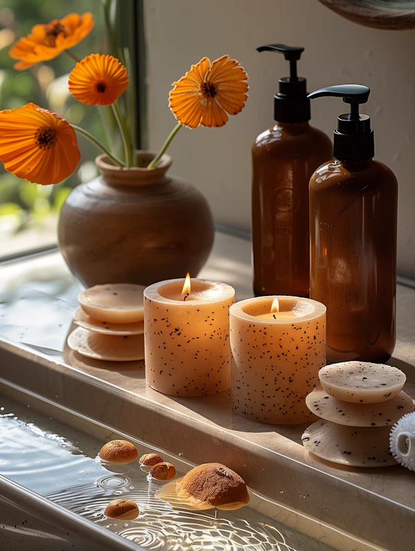 Tranquil Indoors with Spa Aesthetic